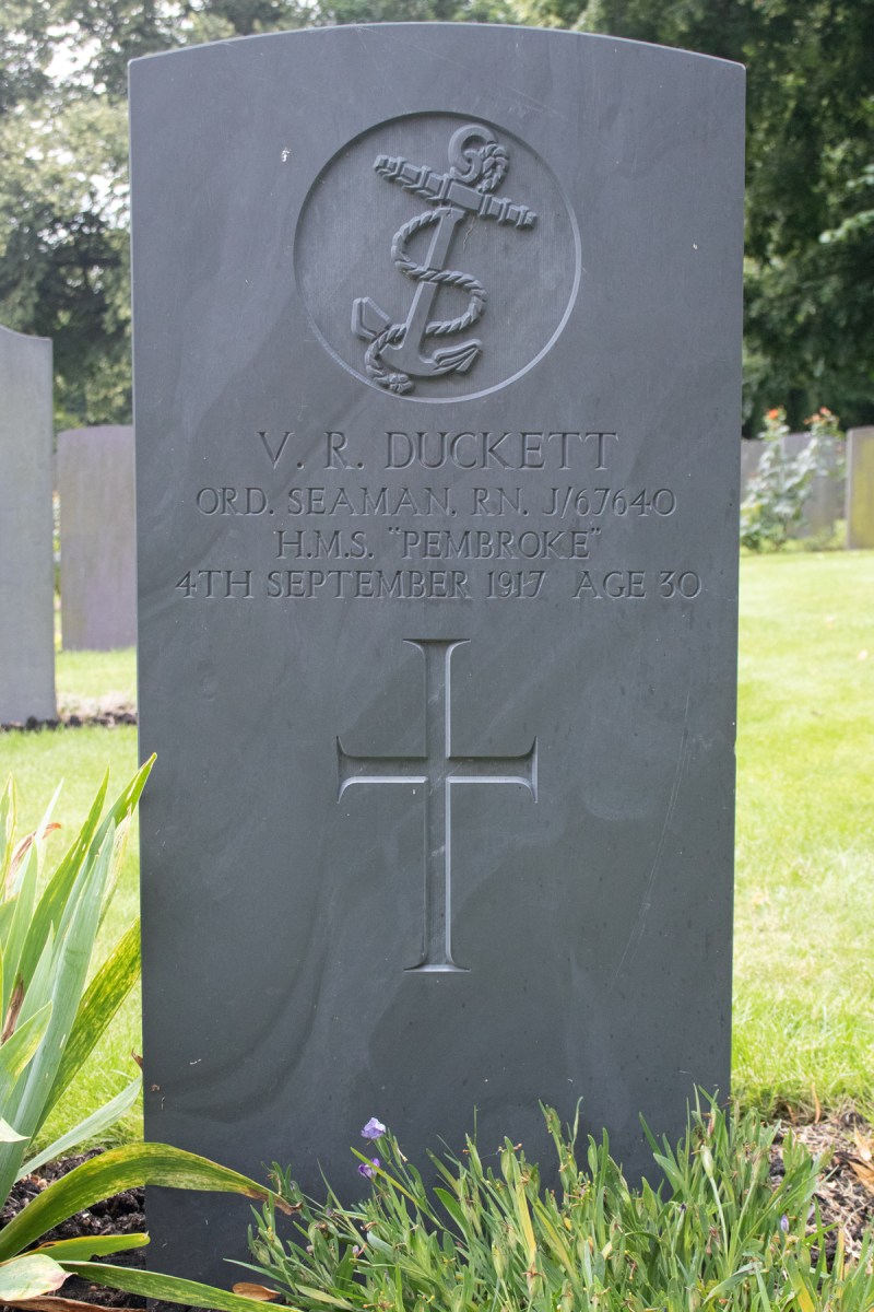 CWG: Ordinary Seaman Victor Duckett | Death and Service