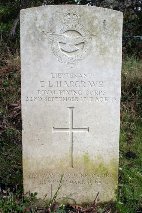 Second Lieutenant Ernest Hargrave