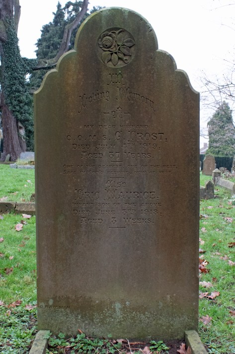 Company Quartermaster Serjeant Charles Frost