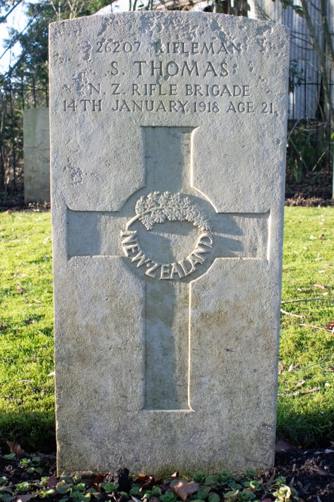 Rifleman Samuel Thomas